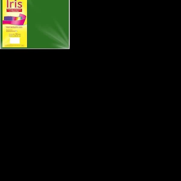 CARTULINA IRIS 2C 50X65CM 180G VDE.BANDERA PZA